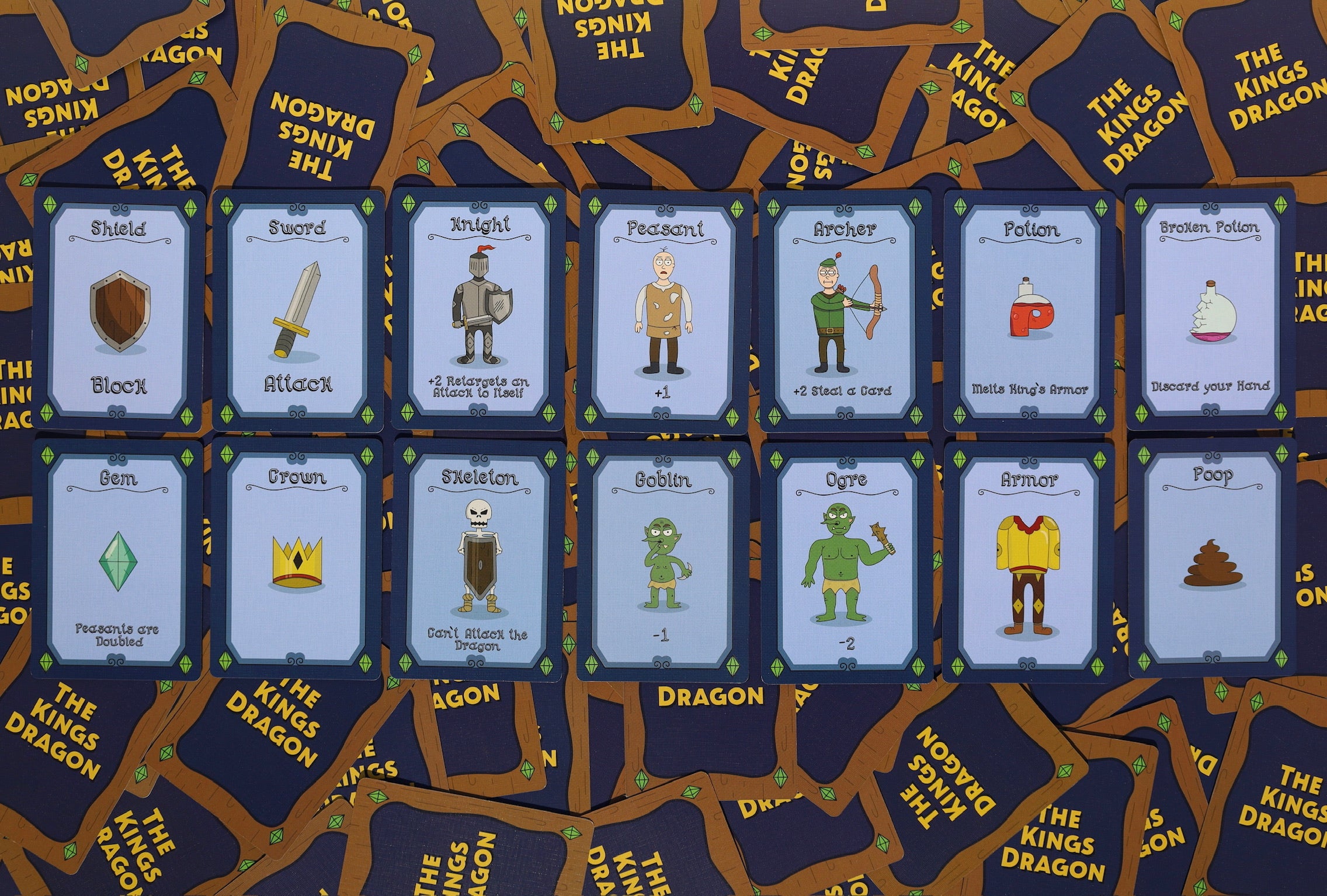 One of each Type of Card
